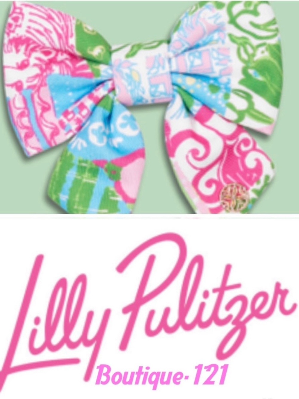 Lilly Pulitzer Bow!💕🌴
